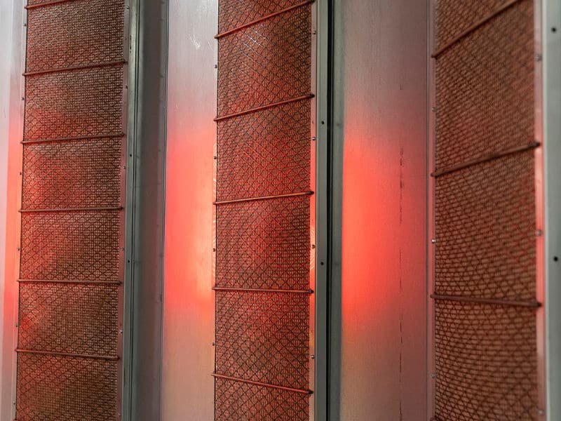 image of a wolfrayet gas catalytic ir oven